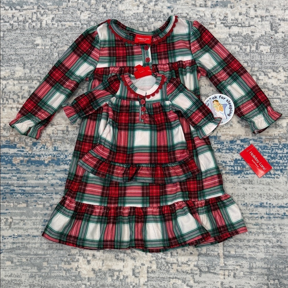Red and Green Plaid Pajamas